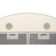 Вытяжка кухонная Eleyus Bora 1200 LED SMD 60 BG