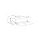 Вытяжка кухонная Eleyus LOTUS 1000 60 WH
