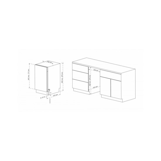 Посудомоечная машина Eleyus DWB 45036 Посудомоечная машина Eleyus DWB 45036