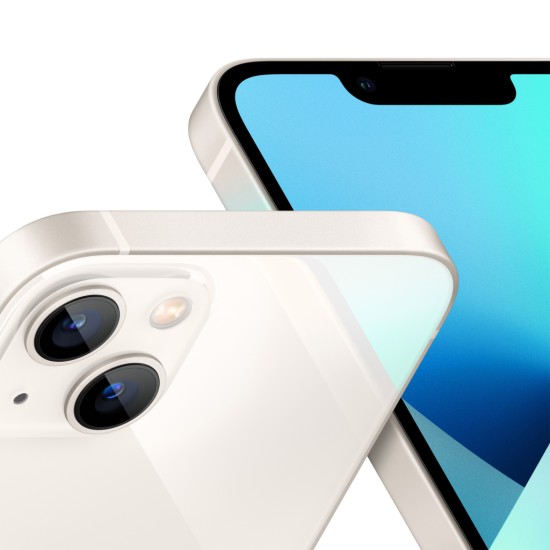 Мобильный телефон Apple iPhone 13 128GB Starlight (MLPG3) Мобильный телефон Apple iPhone 13 128GB Starlight (MLPG3)