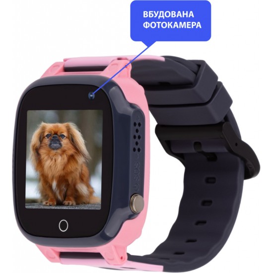 Смарт-часы Amigo GO008 MILKY GPS WIFI Pink (873293) Смарт-часы Amigo GO008 MILKY GPS WIFI Pink (873293)