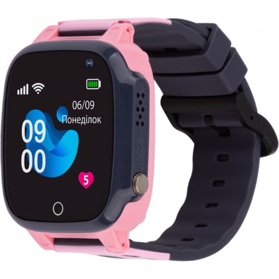 Смарт-часы Amigo GO008 MILKY GPS WIFI Pink (873293) Смарт-часы Amigo GO008 MILKY GPS WIFI Pink (873293)