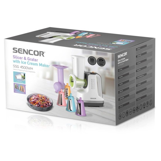 Кухонний комбайн Sencor SSG 4500WH