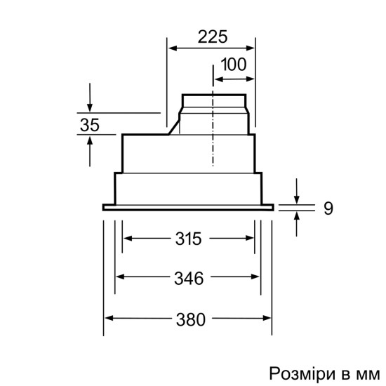 Вытяжка кухонная Siemens LB55565