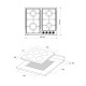 Варочная поверхность Pyramida PFX 604 IX B Варочная поверхность Pyramida PFX 604 IX B