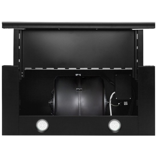 Витяжка кухонна Eleyus BREEZE G 1200 60 BL Витяжка кухонна Eleyus BREEZE G 1200 60 BL