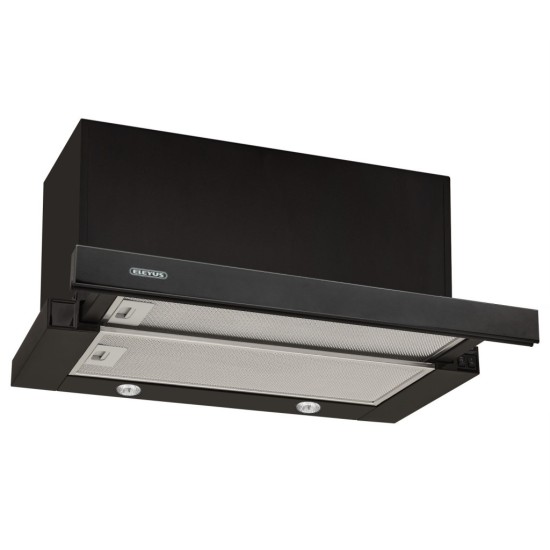Витяжка кухонна Eleyus BREEZE G 1200 60 BL Витяжка кухонна Eleyus BREEZE G 1200 60 BL