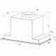 Вытяжка кухонная Pyramida ABH 52 DD (800) IX