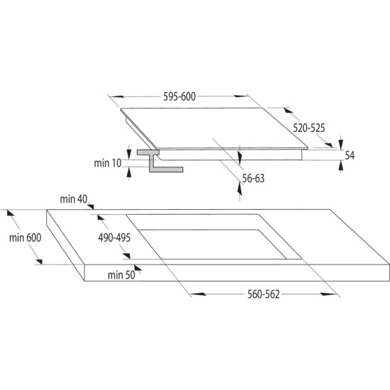 Варочная поверхность Gorenje IT641BSC7 (IT 641 BSC7) Варочная поверхность Gorenje IT641BSC7 (IT 641 BSC7)