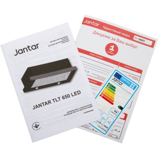 Витяжка кухонна Jantar TLT 650 LED 60 BL Витяжка кухонна Jantar TLT 650 LED 60 BL