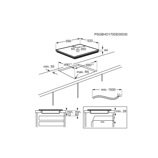 Варочна поверхня Electrolux CIR60433