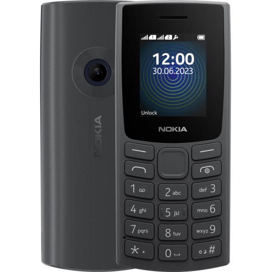 Мобильный телефон Nokia 110 DS 2023 Charcoal (1GF019FPA2C01) Мобильный телефон Nokia 110 DS 2023 Charcoal (1GF019FPA2C01)