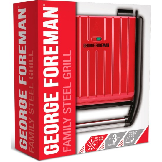 Электрогриль Russell Hobbs George Foreman 25040-56 Family Steel Grill Электрогриль Russell Hobbs George Foreman 25040-56 Family Steel Grill
