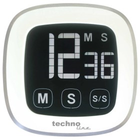 Таймер кухонный Technoline KT400 Magnetic Touchscreen White (KT400)