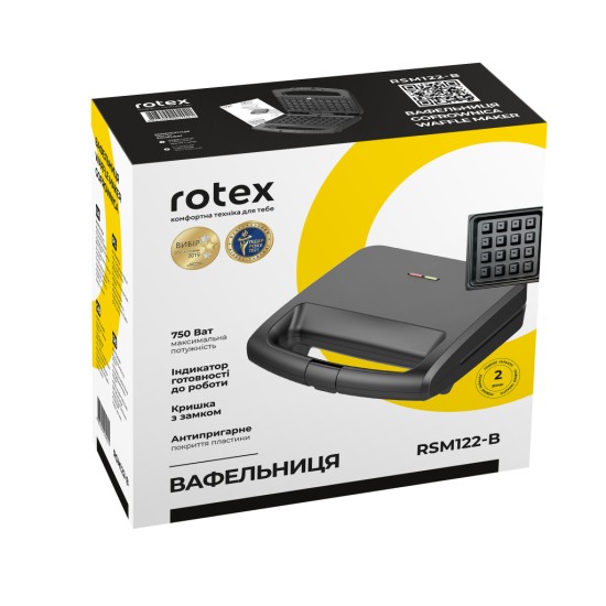 Вафельница Rotex RSM122-B Вафельница Rotex RSM122-B