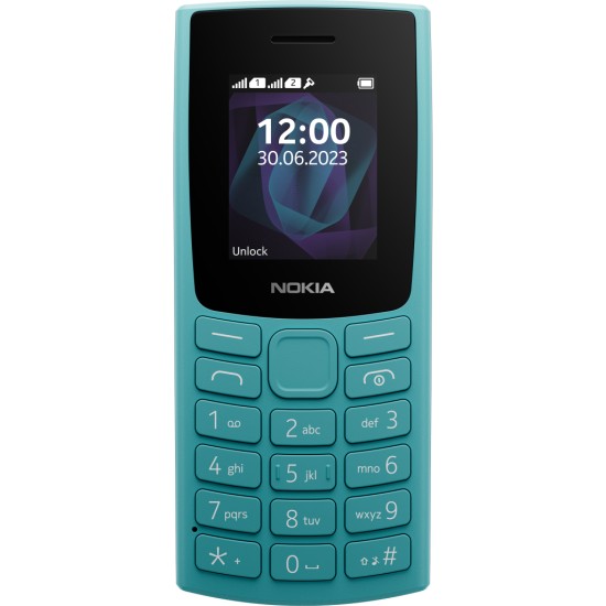 Мобильный телефон Nokia 105 SS 2023 Cyan