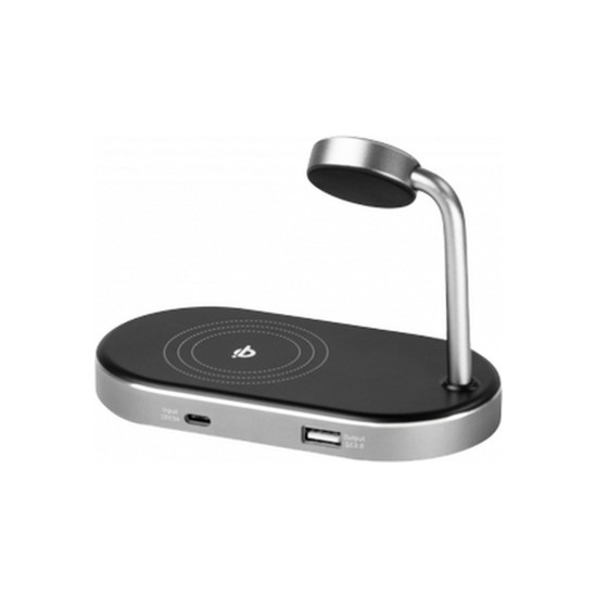 Зарядное устройство Verbatim 3in1 Apple Watch and iPhone Charging Stand (49556)