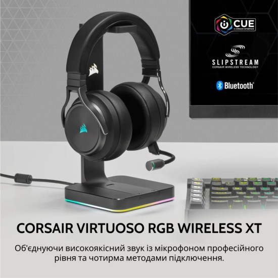 Наушники Corsair Corsair Virtuoso RGB Wireless XT (CA-9011188-EU) Наушники Corsair Corsair Virtuoso RGB Wireless XT (CA-9011188-EU)