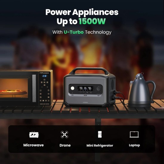 Зарядная станция Ugreen PowerRoam 600 (GS600) Зарядная станция Ugreen PowerRoam 600 (GS600)