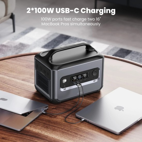 Зарядная станция Ugreen PowerRoam 600 (GS600) Зарядная станция Ugreen PowerRoam 600 (GS600)