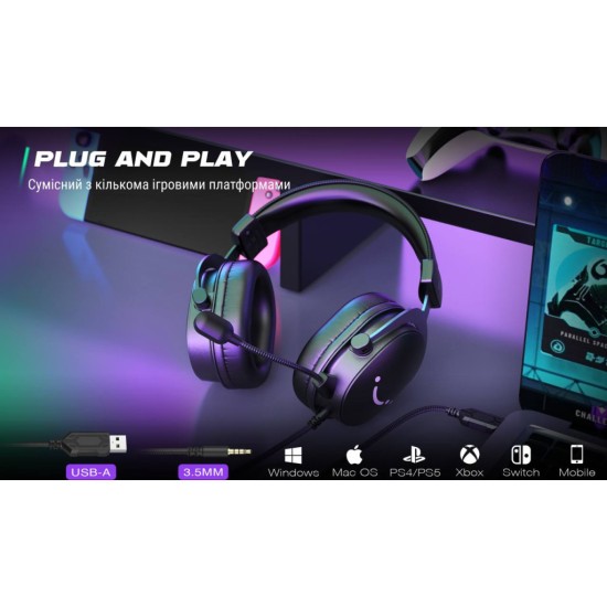 Навушники Fifine H9 Black (H9) Навушники Fifine H9 Black (H9)