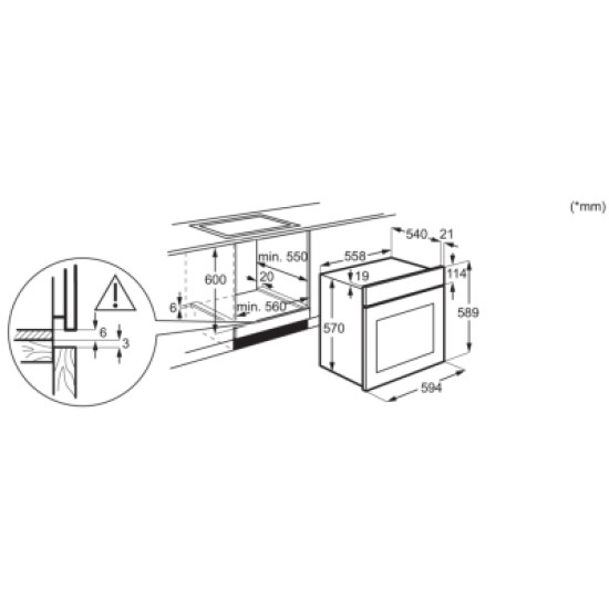 Духова шафа Electrolux EOD5C70BX