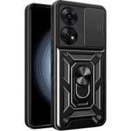 Чехол для мобильного телефона BeCover Military Oppo Reno8 T Black (710023)