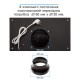 Вытяжка кухонная Eleyus GEMINI 700 LED 52 BL