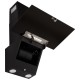 Вытяжка кухонная Eleyus CRISTAL 1000 LED 60 BL Вытяжка кухонная Eleyus CRISTAL 1000 LED 60 BL