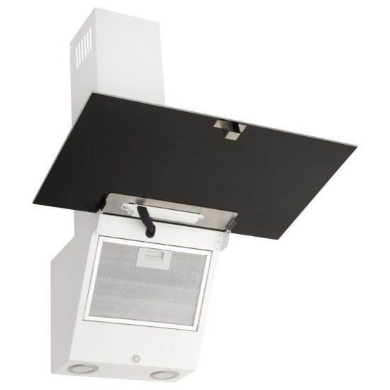 Вытяжка кухонная Eleyus CRISTAL 1000 LED 60 WH