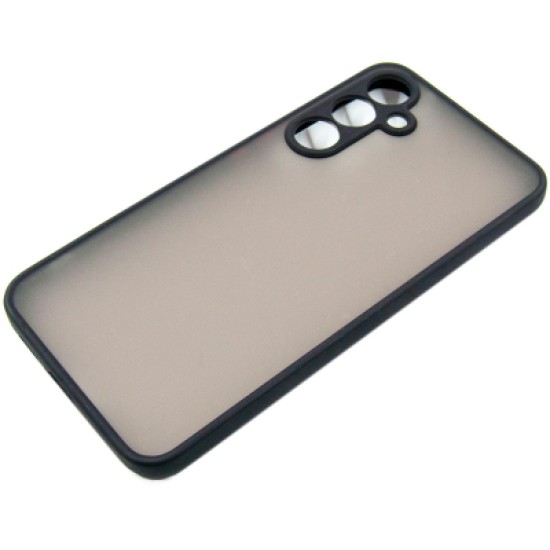 Чехол для мобильного телефона Dengos Matte Samsung Galaxy S23 FE (black) (DG-TPU-MATT-131) Чехол для мобильного телефона Dengos Matte Samsung Galaxy S23 FE (black) (DG-TPU-MATT-131)