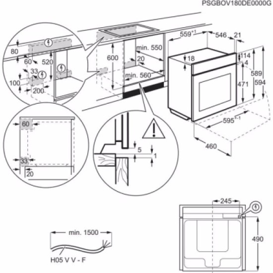 Духова шафа AEG BSK792280B Духова шафа AEG BSK792280B