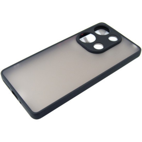 Чехол для мобильного телефона Dengos Matte Xiaomi Redmi Note 13 Pro 4G (black) (DG-TPU-MATT-141) Чехол для мобильного телефона Dengos Matte Xiaomi Redmi Note 13 Pro 4G (black) (DG-TPU-MATT-141)