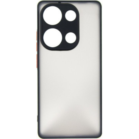 Чехол для мобильного телефона Dengos Matte Xiaomi Redmi Note 13 Pro 4G (black) (DG-TPU-MATT-141) Чехол для мобильного телефона Dengos Matte Xiaomi Redmi Note 13 Pro 4G (black) (DG-TPU-MATT-141)