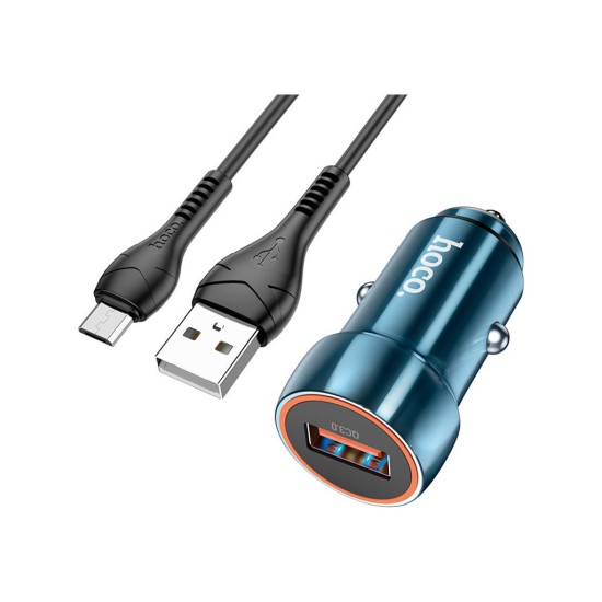 Зарядное устройство HOCO Z46 USB Sapphire Blue (6931474770301) Зарядное устройство HOCO Z46 USB Sapphire Blue (6931474770301)