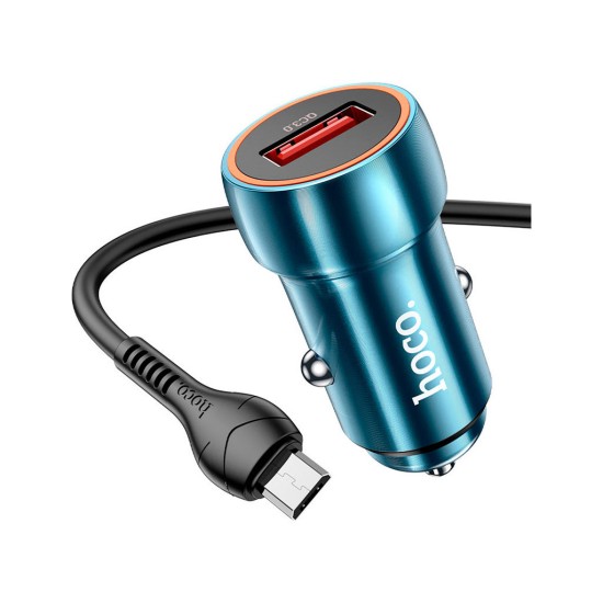 Зарядное устройство HOCO Z46 USB Sapphire Blue (6931474770301) Зарядное устройство HOCO Z46 USB Sapphire Blue (6931474770301)