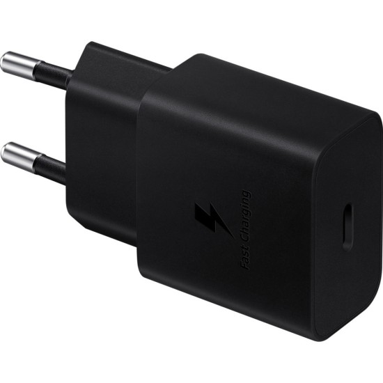Зарядний пристрій Samsung USB-С 15W Black (EP-T1510NBEGEU) Зарядний пристрій Samsung USB-С 15W Black (EP-T1510NBEGEU)