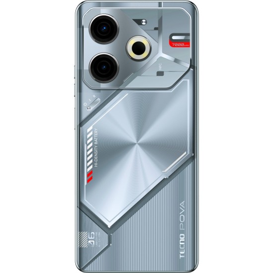 Мобильный телефон Tecno POVA 6 NEO 8/256GB Starry Silver (4894947023637)
