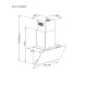 Вытяжка кухонная Pyramida NX 60 (800) B GWH Вытяжка кухонная Pyramida NX 60 (800) B GWH