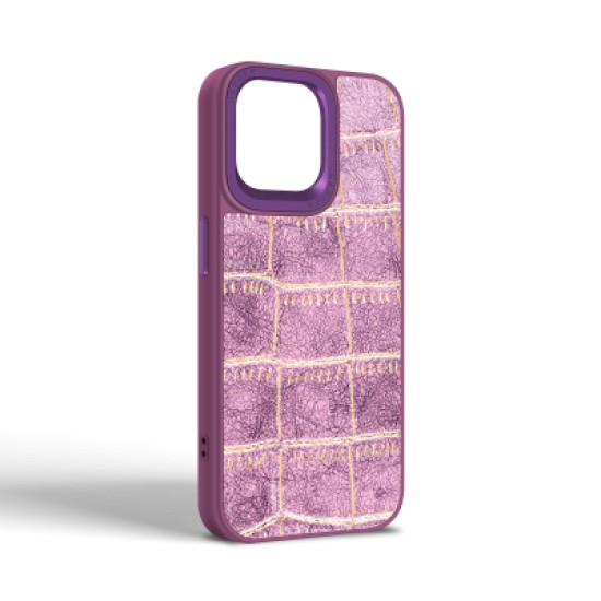 Чехол для мобильного телефона Harder Crocosaur Apple iPhone 14 Pro Max Purple (ARM76728) Чехол для мобильного телефона Harder Crocosaur Apple iPhone 14 Pro Max Purple (ARM76728)