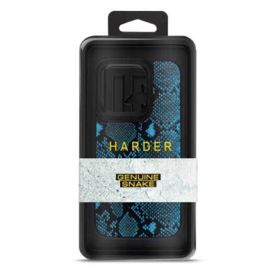 Чехол для мобильного телефона Harder Genuine Snake Apple iPhone 14 Pro Dark Blue (ARM76787) Чехол для мобильного телефона Harder Genuine Snake Apple iPhone 14 Pro Dark Blue (ARM76787)