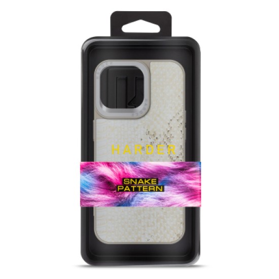 Чохол до мобільного телефона Harder Snake Pattern Apple iPhone 14 Pro Max White Cream (ARM76813) Чохол до мобільного телефона Harder Snake Pattern Apple iPhone 14 Pro Max White Cream (ARM76813)