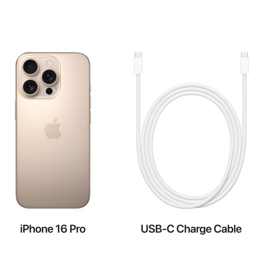 Мобильный телефон Apple iPhone 16 Pro 256GB Desert Titanium (MYNK3) Мобильный телефон Apple iPhone 16 Pro 256GB Desert Titanium (MYNK3)