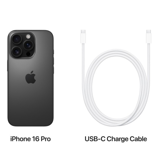 Мобильный телефон Apple iPhone 16 Pro 512GB Black Titanium (MYNM3) Мобильный телефон Apple iPhone 16 Pro 512GB Black Titanium (MYNM3)