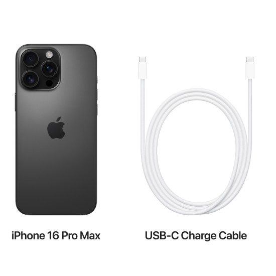 Мобильный телефон Apple iPhone 16 Pro Max 512GB Black Titanium (MYX03) Мобильный телефон Apple iPhone 16 Pro Max 512GB Black Titanium (MYX03)