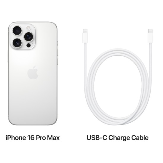 Мобильный телефон Apple iPhone 16 Pro Max 512GB White Titanium (MYX13) Мобильный телефон Apple iPhone 16 Pro Max 512GB White Titanium (MYX13)