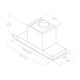 Вытяжка кухонная Elica HIDDEN 2.0 BL MAT/A/52