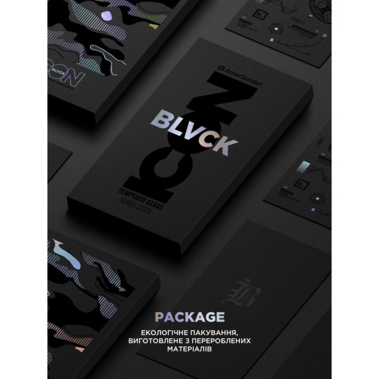 Стекло защитное Armorstandart Supreme Black Icon 3D Apple iPhone 16 Pro Black (ARM78037)