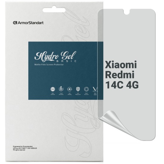 Пленка защитная Armorstandart Matte Xiaomi Redmi 14C 4G (ARM79317) Пленка защитная Armorstandart Matte Xiaomi Redmi 14C 4G (ARM79317)