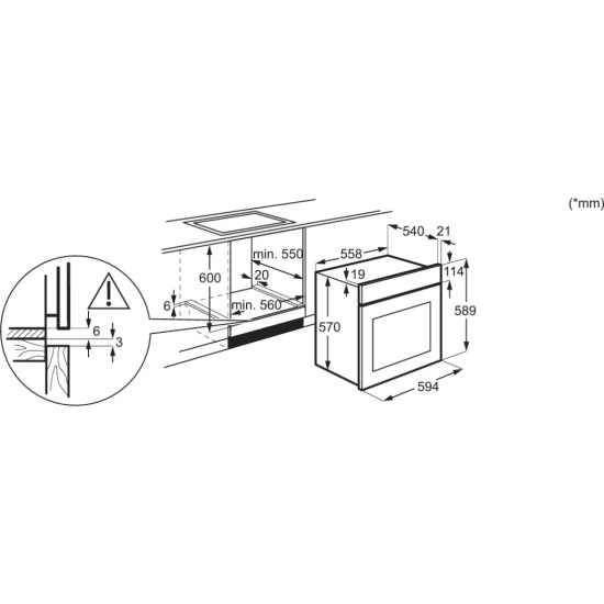 Духовой шкаф Electrolux KODEF70BZ
